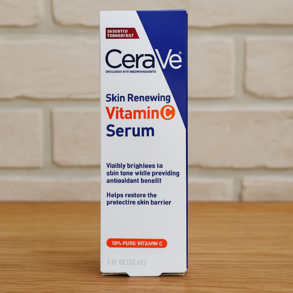 CeraVe Vitamin C Serum 10% – Brightening, Hydrating & Dark Spot Fading Face Serum 30ml