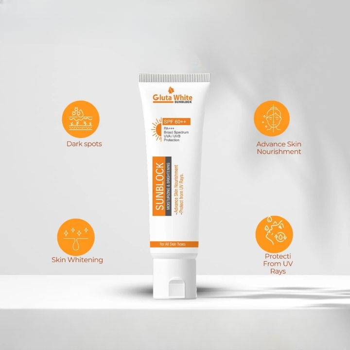 GlutaWhite Skin Brightening Sunblock SPF60