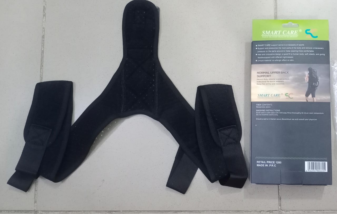 Adjustable Back Posture Corrector Brace for Men & Women – Large Size Support