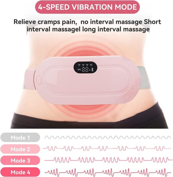 Heating Pad women .Electric Belt Massage for Women and Girls