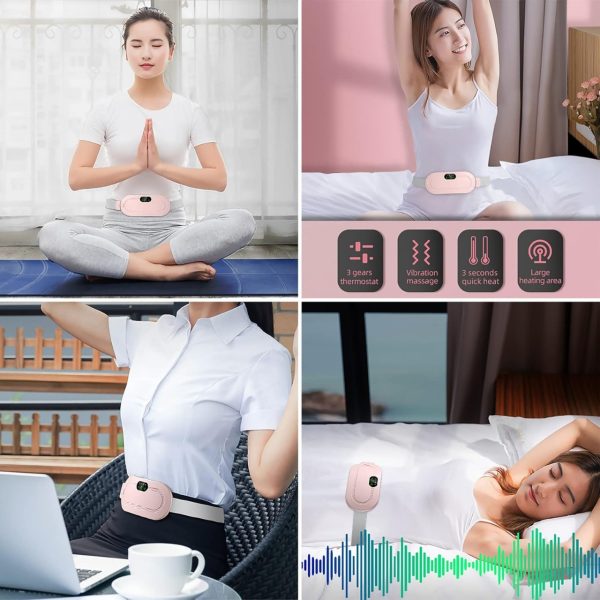 Heating Pad women .Electric Belt Massage for Women and Girls