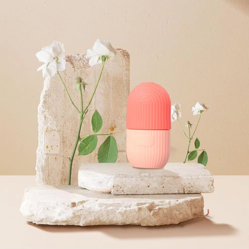 "Eco-friendly ice roller & scrub – soothe, cleanse, and glow naturally."