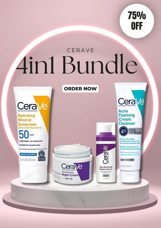 CeraVe 4-in-1 Skincare Kit for Radiant, Healthy Skin