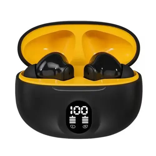 Stereo Bluetooth Earphones 895B – Wireless Earbuds with Deep Bass, Waterproof Design, LCD Battery Display, Bluetooth 5.4