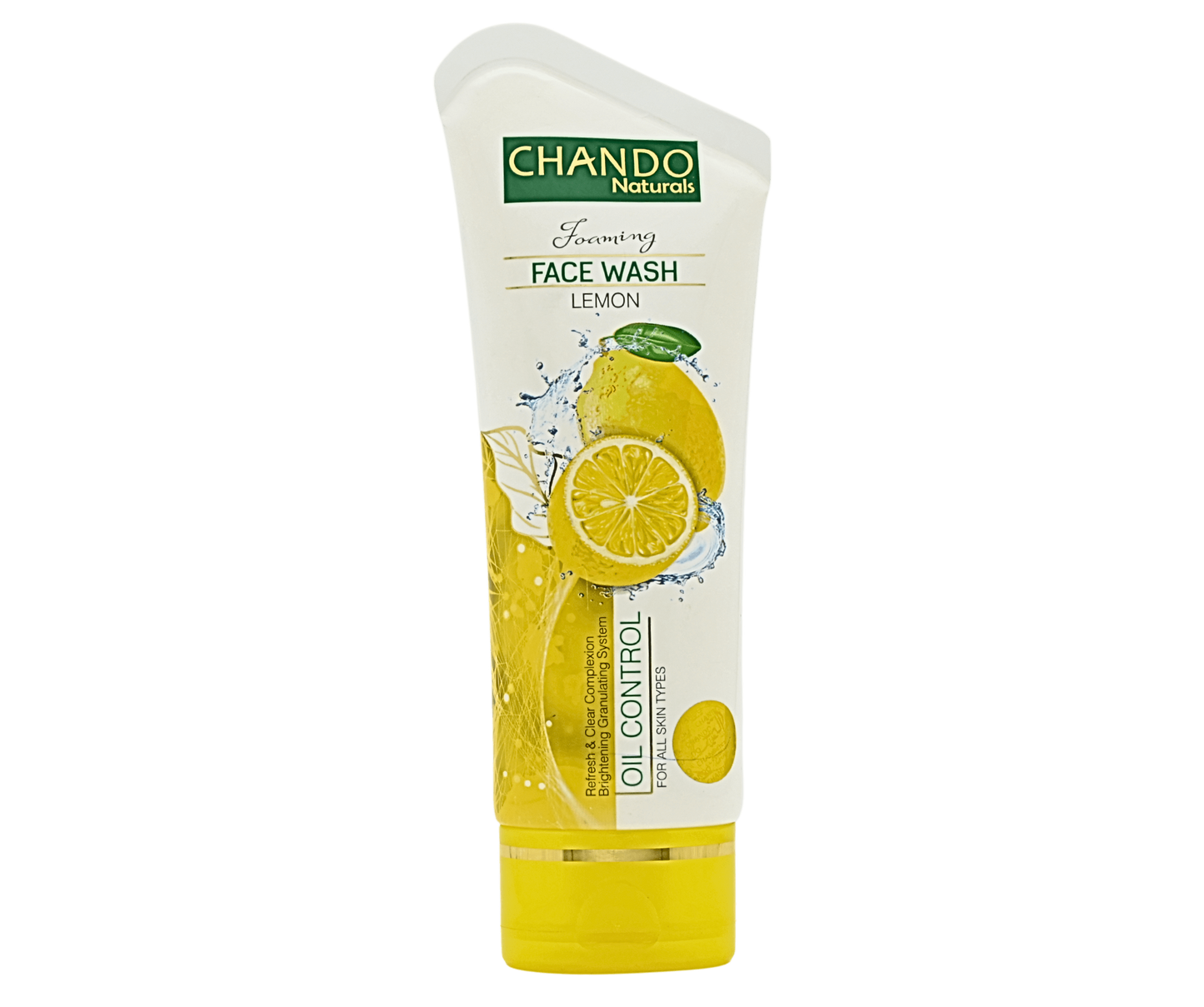 Chando Natural Foaming Face Wash Lemon – Oil Control & Refreshing Cleanser for All Skin Types (100g)