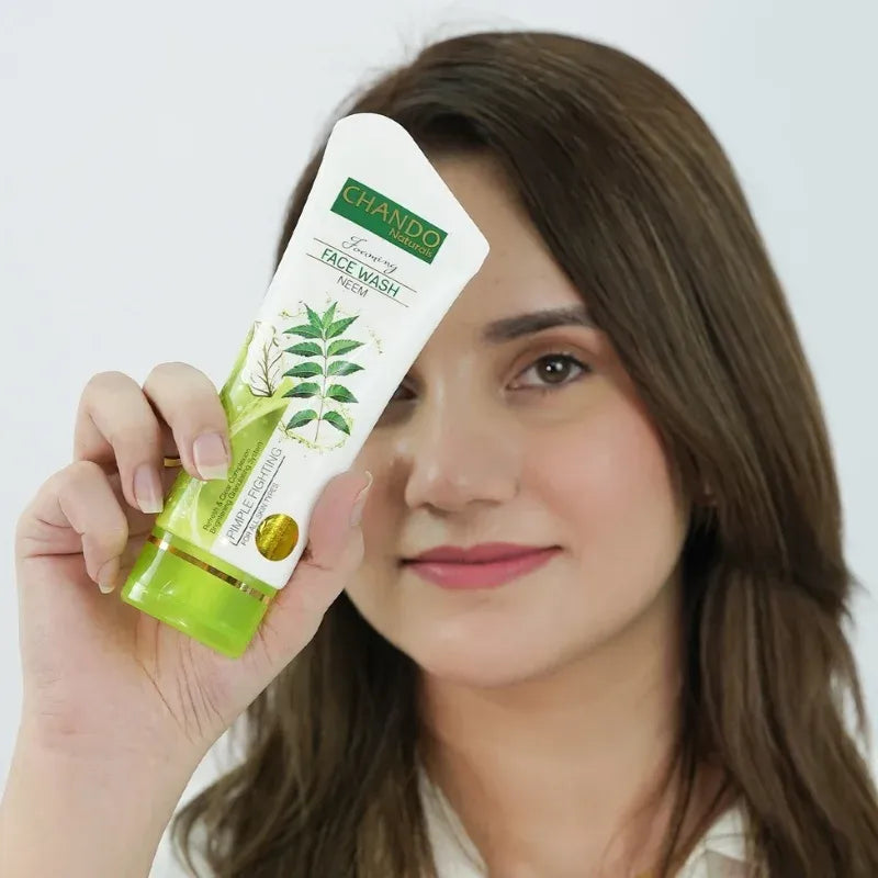 CHANDO Naturals Foaming Face Wash Neem – Pimple Fighting & Skin Purification