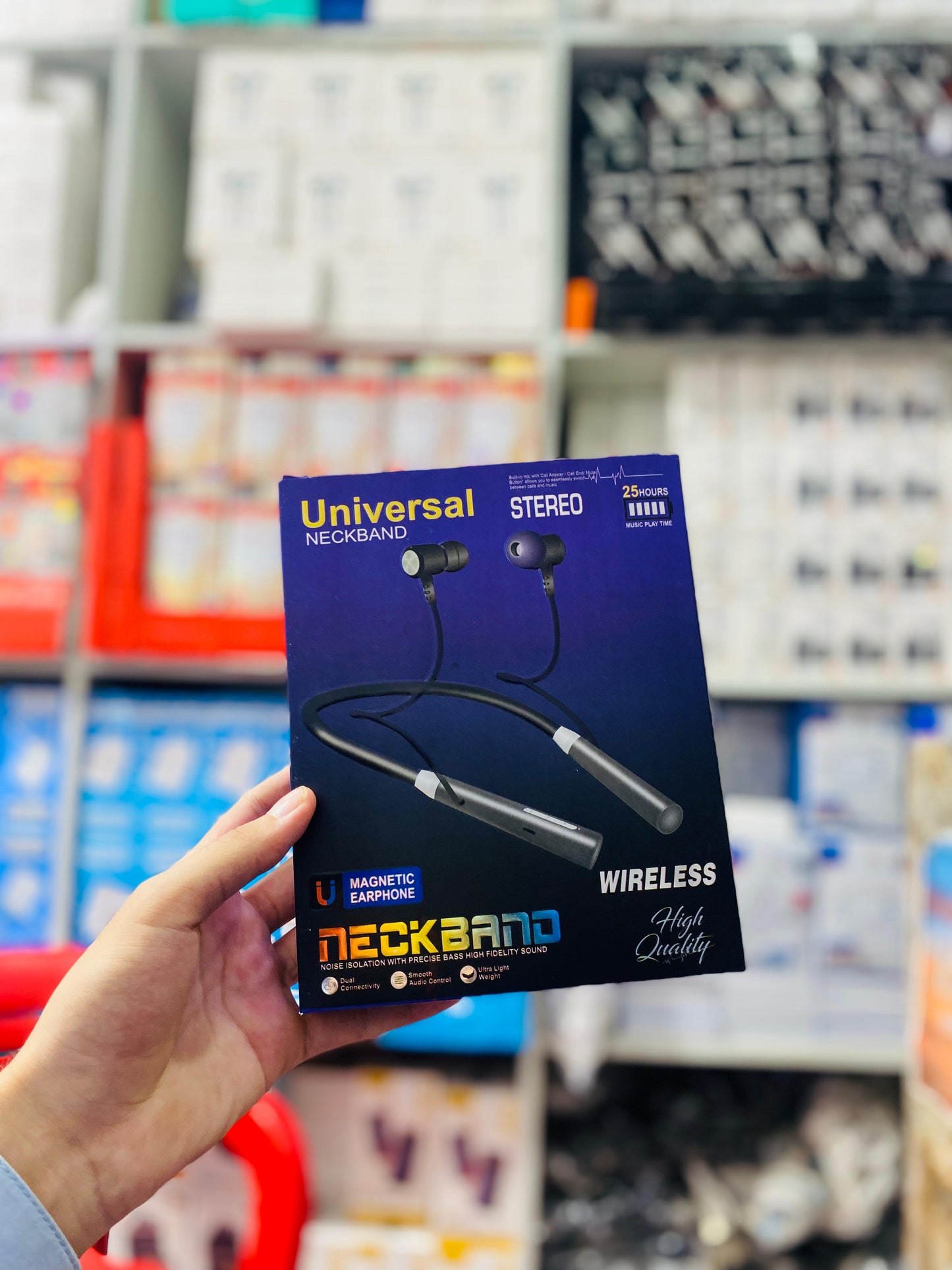 Realme Wireless Stereo Neckband Headset – Bluetooth 5.0 | Deep Bass, Long Battery, Sweatproof Earphones